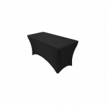 Tampri staltiesė, stačiakampė Restly Juoda 240x74x74