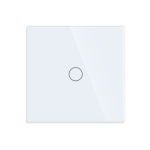 Vienpolis sensorinis jungiklio dangtelis Feelspot, baltas, 86x86mm