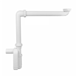 Vietą taupantis praustuvo sifonas Laufen H8942500000001