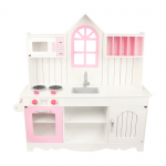 Medinė vaiki&scaron;ka virtuvėlė &bdquo;Ugnė&ldquo;