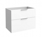 Spintelė po stalvir&scaron;iu KAME BIG, BUC/8-3DR/WS-BIG, 80 cm, Matinė balta