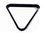 Snukerio trikampis 52.4mm plastikinis juodas