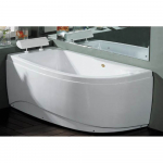 Akrilinė vonia B1680 kairinė 160cm empty