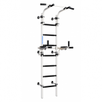 Sporto kompleksas (gimnastikos sienelė) ROMANA S10 balta-juoda, 222x41cm