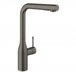 Virtuvinis mai&scaron;ytuvas su i&scaron;traukiama žarna Grohe Essence 30270AL0, brushed hard graphite