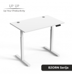 Stalas reguliuojamo auk&scaron;čio, baltas, 000040166514