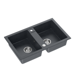 Plautuvė Quadron DENZEL 120, HDQ27848CZK, juoda