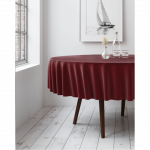 Apvali staltiesė Restly Bordo D250