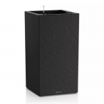 Auk&scaron;tas vazonas Lechuza CANTO Slatestone 30, 15936, tamsiai pilkas