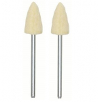 Veltinio poliruoklis, kūgio formos, 2 vnt.