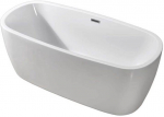 Vonia, laisvai pastatoma Masterjero, 170 cm x 78 cm x 60 cm, ovalas, balta