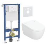 Potinkinis WC komplektas Geberit AquaClean Alba Delta AQAL12B00111 (458.134.11.3+146.350.1.1+tarpinė)