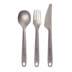 Įrankių rinkinys Lifeventure Titanium 3pcs Cutlery Set