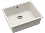 Virtuvės plautuvė HELIKA FORMA SQF103-70W, balta