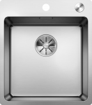Nerūdijančio plieno plautuvė Blanco ANDANO 400-IF/A 525244 (su ekscentriniu ventiliu)
