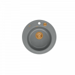 Plautuvė Quadron MORGAN 210, HB8301U5-C1_P2O, sidabrinis akmuo