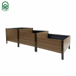 GPPS modulinė pakelta lysvė KLASIKA Woodlook (laiptai), ąžuolo imitacija (ruda)