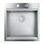 Nerūdijančio plieno plautuvė Grohe K800, 31583SD1