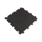 PVC grindų danga &bdquo;Diamond&rdquo;, 50 x 50 x 0.8 cm, juoda