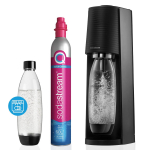 Gazuotų gėrimų gaminimo aparatas SodaStream Terra, 7290113763784, juodas