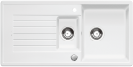 Akmens masės plautuvė BLANCO ZIA 6 S 514734, balta (su ekcentriniu ventiliu)