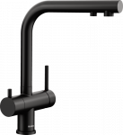 Mai&scaron;ytuvas su jungtimi filtruotam vandeniui BLANCO FONTAS II  526670, juodas matinis