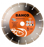Deimantinis diskas armuotam betonui, segmentinis, Bahco 230x2.5x22.23mm