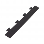 PVC grindų dangos &bdquo;Diamond&rdquo; užbaigimas, 48 x 7 x 0.8 cm, juodas