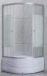 Du&scaron;o kabina SC90 90x90 su pusapvaliu padu