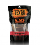 Ąžuolinių vyno statinių rūkymo kaladėlės Texas Club, 500 g