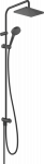 Du&scaron;o sistema Hansgrohe Vernis Shape 230 1 Jet Showerpipe Reno 26282670, juoda matinė