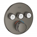 Termostatinis mai&scaron;ytuvas Grohe GROHTHERM SMARTCONTROL 29121AL0, juodas &scaron;lifuotas pavir&scaron;ius