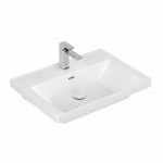Praustuvas Villeroy and Boch Subway 3.0, 4A7065RW, CeramicPlus, akmens baltas
