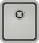 I&scaron; apačios montuojama plautuvė Quadron PATRIC 390x440x180, KS1U4035BS_KBS