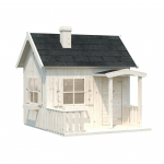 Medinis vaikų žaidimų namelis "Geniukas"