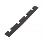 PVC grindų dangos &bdquo;Diamond&rdquo; užbaigimas, 48 x 5.1 x 0.8 cm, juodas