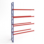 Paletinis stelažas 6000x2700x1100, 15 palečių (4 lygiai), prijungiama dalis