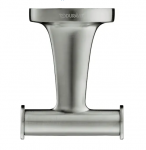 Dvigubas rank&scaron;luosčių kabliukas Duravit Starck T 0099307000, nerūdijančio plieno