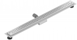 Du&scaron;o latakas Mexen Flat M15, 90 cm, inox - 1024090-15