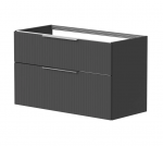 Spintelė po stalvir&scaron;iu KAME BIG, BUC/10-3DR/GSF10-BIG, 100 cm, Grafitas