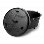 PETROMAX ketaus puodas Dutch oven su kojelėm, ft9, 7,5l
