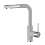 Virtuvinis mai&scaron;ytuvas su i&scaron;traukiama žarnele Alveus Siros pilkas, 2090781