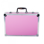 Pie&scaron;imo ir kūrybos rinkinys-lagaminas, 145 vnt, rožinis