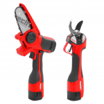 Ne&scaron;iojamasis grandininis pjūklas ir genėjimo žirklių rinkinys HECHT 99126, (2 viename)