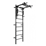 Sporto kompleksas (gimnastikos sienelė) SAN PRO 3 in 1 juodas, 229x68cm, 02751