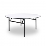 Apvalus medinis stalas dengtas PVC D160