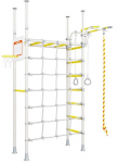 Sporto kompleksas (gimnastikos sienelė) SANRO R4 balta-geltona, 230-280x49cm, 02672