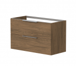 Spintelė po praustuvu arba stalvir&scaron;iu Kame LIRIS, BUC/10-3DR-V8/48-LIR, 100 cm, Varinis ąžuolas