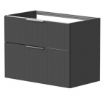 Spintelė po stalvir&scaron;iu KAME BIG, BUC/8-3DR/GSF10-BIG, 80 cm, Grafitas