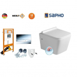 Potinkinis WC komplektas WERIT JOMO + Sapho Porto 174-91101300-00+PZ102R
